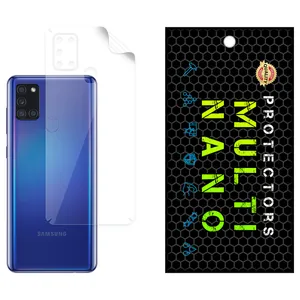 Multi Nano X-F1T Model Nano Hydrogel Clear Back Protector Suitable For Samsung Galaxy A21S Mobile Phone