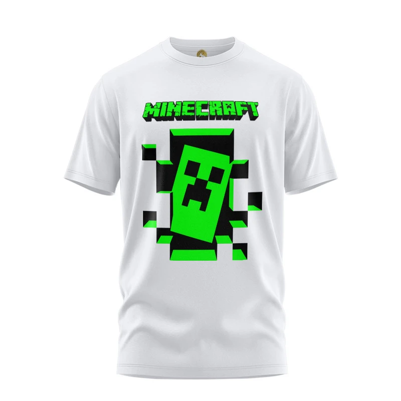 تی شرت آستین کوتاه زنانه هومرو مدل TW023 طرح ماینکرفت