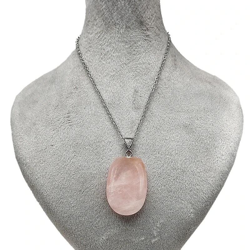 گردنبند دخترانه مدل کوارتز طرح اشک کد 12-81