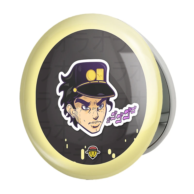 آینه جیبی خندالو طرح کوجو جوتارو انیمه جوجو Jojo مدل تاشو کد 11531 