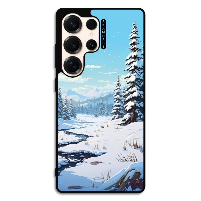 کاور آکام مدل AMC-WSGS25U-WINTER-5 مناسب برای گوشی موبایل سامسونگ Galaxy S25 Ultra