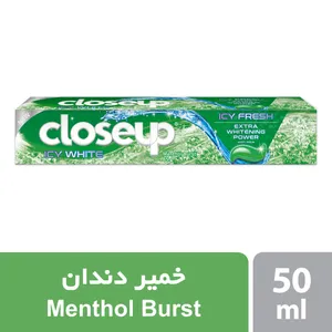 خمیر دندان سفیدکننده کلوس آپ مدل نعناعی حجم 50 میلی لیتر