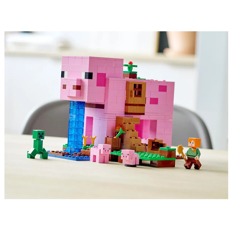 ساختنی مدل Minecraft طرح خانه خوک کد 23017
