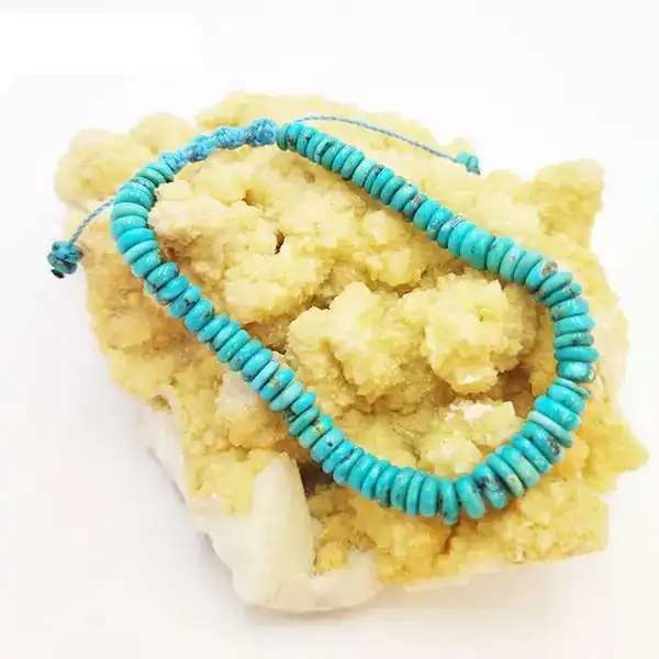 دستبند مدل فیروزه خزامه