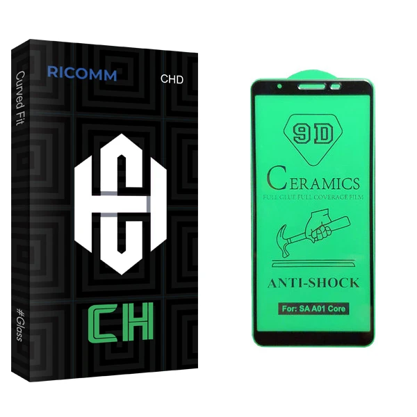 محافظ صفحه نمایش سرامیکی ریکام مدل CH glass مناسب برای گوشی موبایل سامسونگ Galaxy A01 core