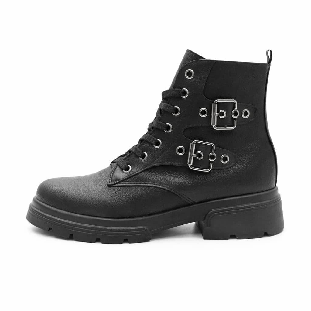 نیم بوت زنانه مدل Double Buckle