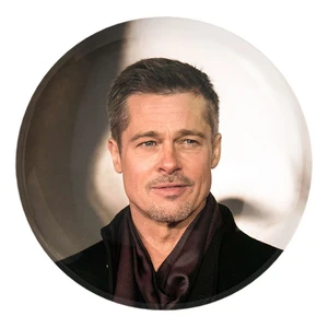 پیکسل خندالو طرح برد پیت Brad Pitt کد 6442 مدل بزرگ