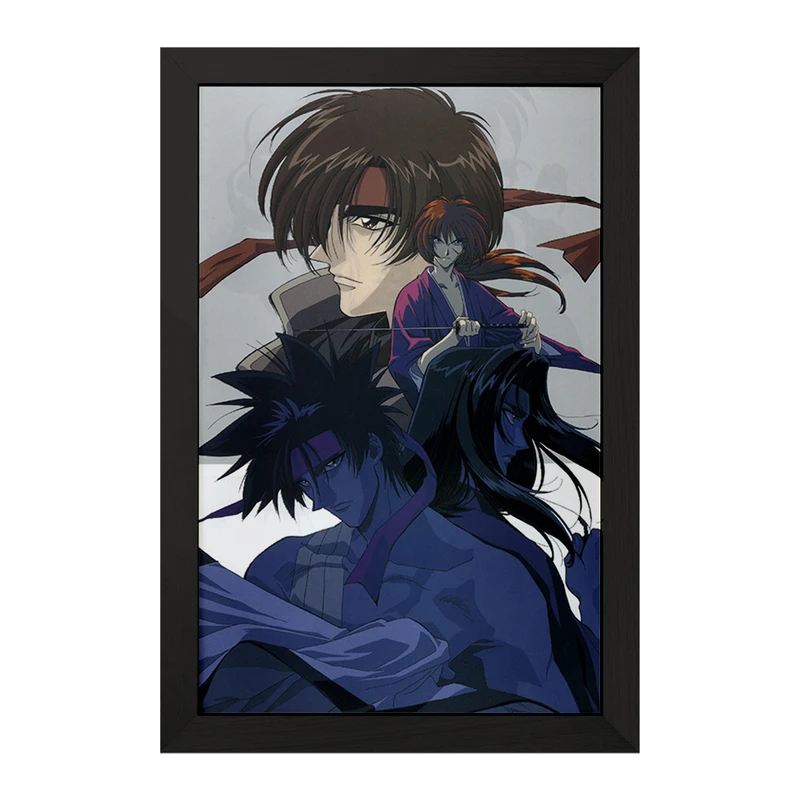 تابلو خندالو مدل انیمه رورونی کنشین کد 34902