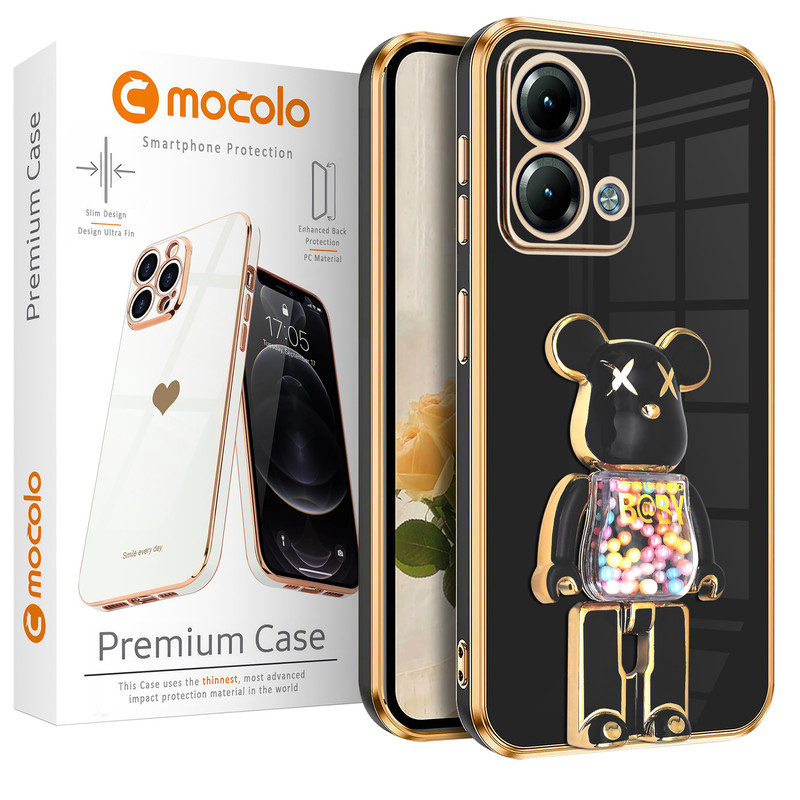 کاور موکولو مدل La Souris مناسب برای گوشی موبایل موتورولا Moto G84 به همراه پایه نگهدارنده