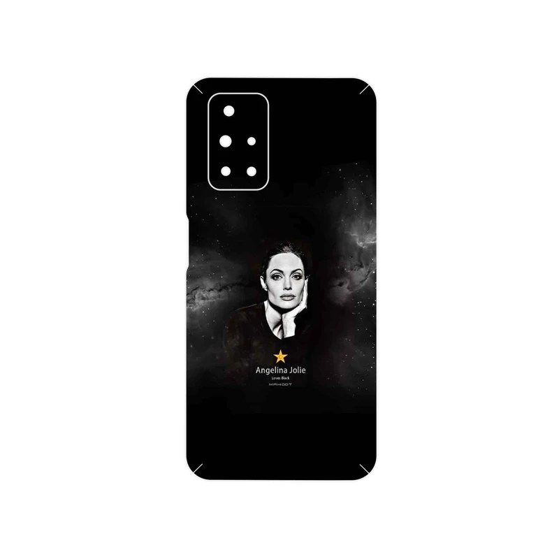 برچسب پوششی ماهوت مدل Angelina Jolie مناسب برای گوشی موبایل شیائومی Redmi 10 Prime