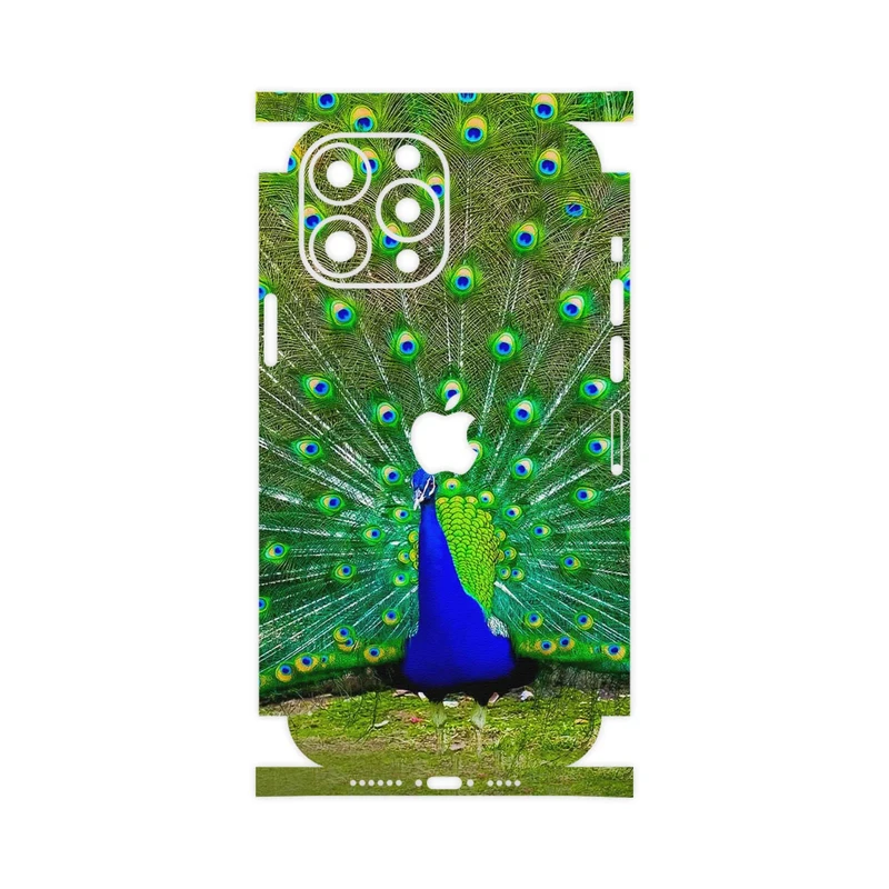 برچسب پوششی ماهوت مدل Peacock-FullSkin مناسب برای گوشی موبایل اپل iPhone 13 Pro Max
