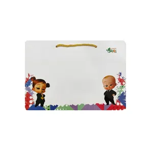 تخته وایت برد رویش مدل m.d.f طرح بچه رئیس کد 007 سایز 24x34 سانتی متر