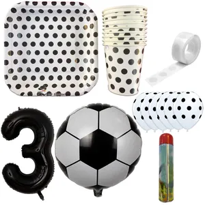 مجموعه 30 عددی تم تولد مستر تم طرح فوتبالی کد 3