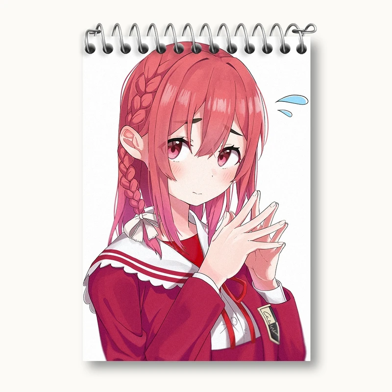 دفتر یادداشت 50 برگ خندالو مدل سومی انیمه کانوجو اوکاری کد 34829