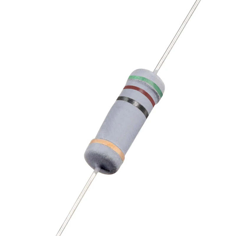 مقاومت 5 اهم 2 وات کد 51R/2W بسته 30 عددی