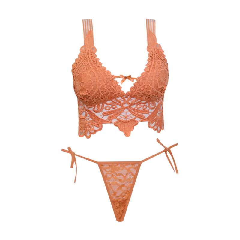 ست شورت و نیم تنه زنانه مدل گیپوری کد 3376