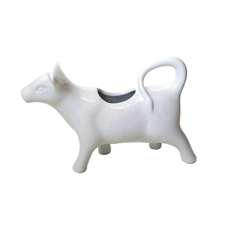 ظرف شیر مدل گاو