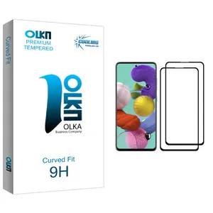 Cooling Olka glass Screen Protector For Samsung Galaxy A51 Pack Of 2