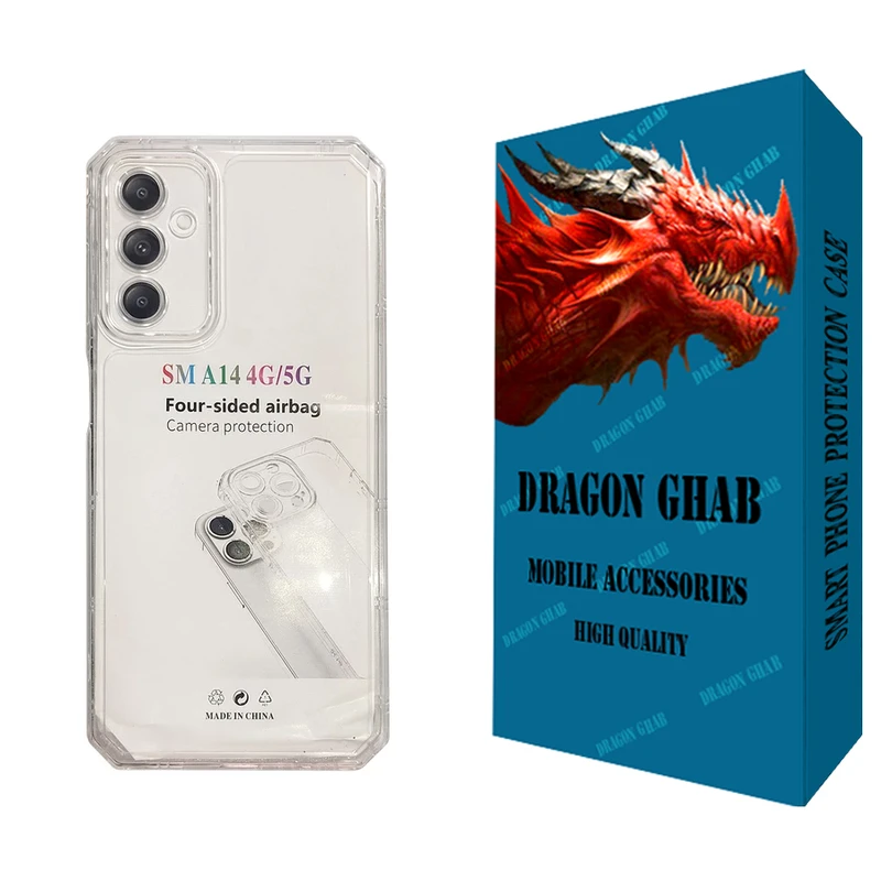 کاور دراگون قاب مدل JELL مناسب برای گوشی موبایل سامسونگ Galaxy A14