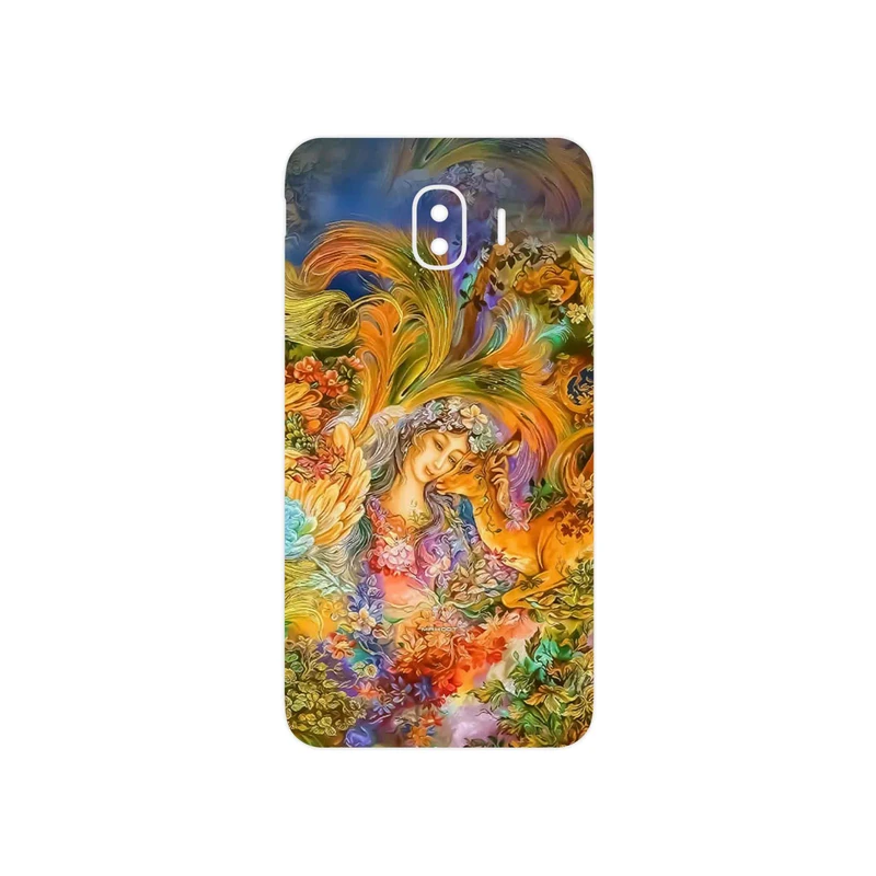 برچسب پوششی ماهوت مدل Persian miniature 3 مناسب برای گوشی موبایل سامسونگ Galaxy J4