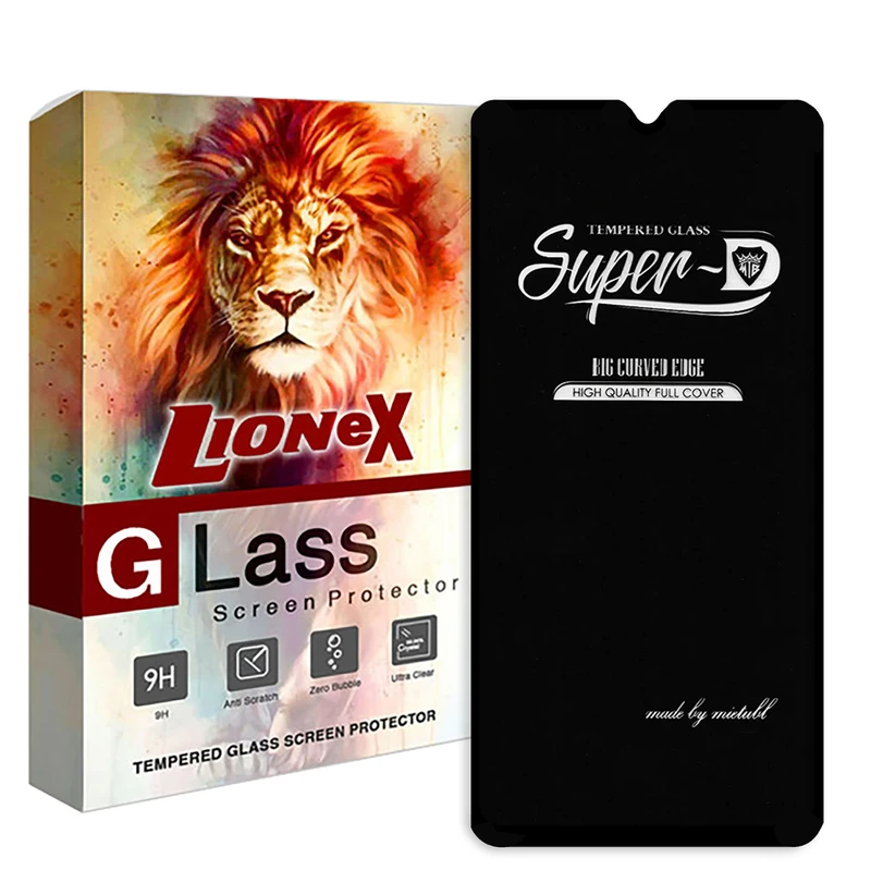 محافظ صفحه نمایش لایونکس مدل SUPERLIONEX مناسب برای گوشی موبایل سامسونگ Galaxy A12 / A03s / A03 Core