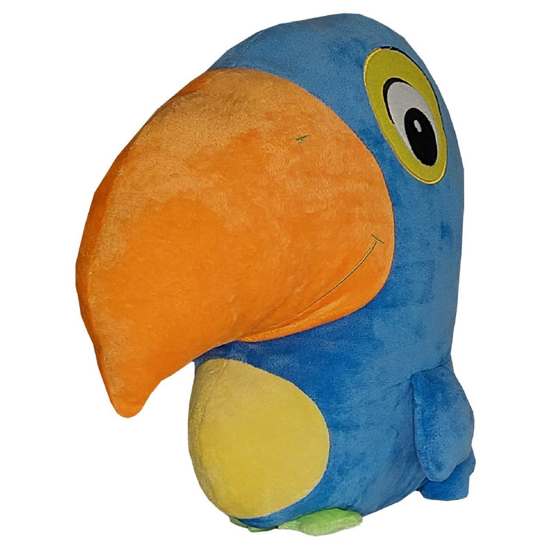 عروسک طرح طوطی ریو مدل Pillow Parrot کد 814 ارتفاع 33 سانتی متر