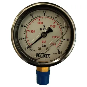 گیج فشار کره مدل 6cm-down-160bar