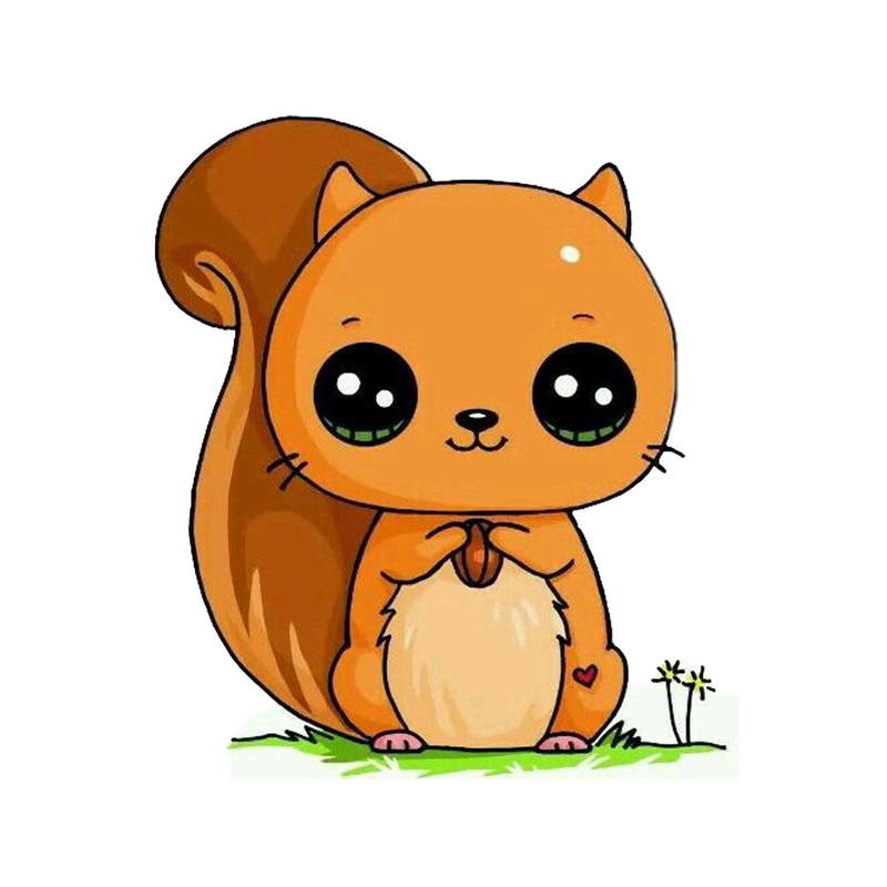 استیکر تزئینی موبایل مدل سنجاب کد 1167