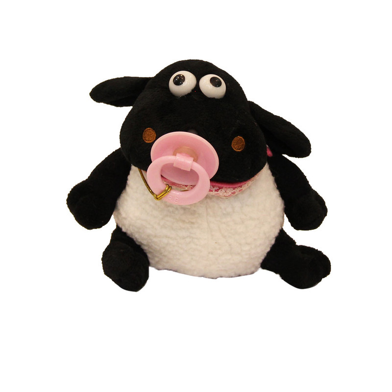 عروسک طرح بره ناقلا نوزاد ارتفاع 20 سانتی متر 