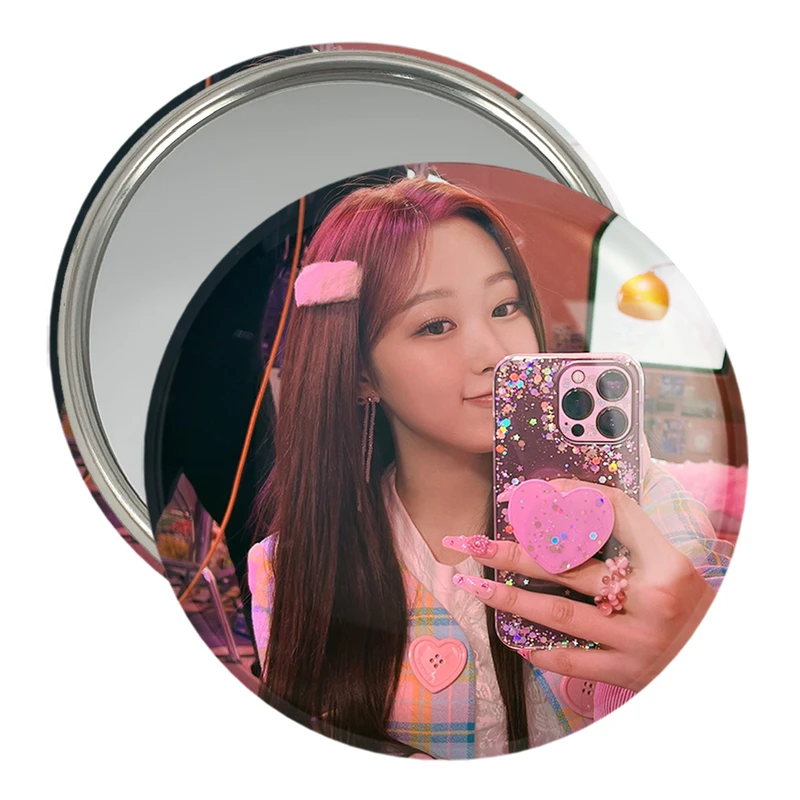 آینه جیبی خندالو مدل جیزل گروه گروه آسپا Aespa  کد 19699