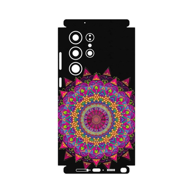 برچسب پوششی ماهوت مدل Mandala Design 5-FullSkin مناسب برای گوشی موبایل سامسونگ Galaxy S23 Ultra