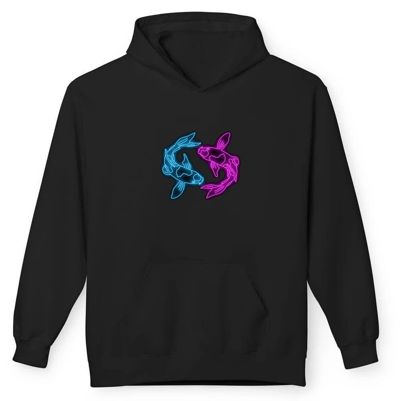 هودی مردانه پاد آفرین مدل اسپرت طرح ماهی خفن کد 0402