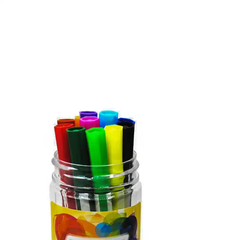 ماژیک 12 رنگ طرح هویچ مدل لوله ای