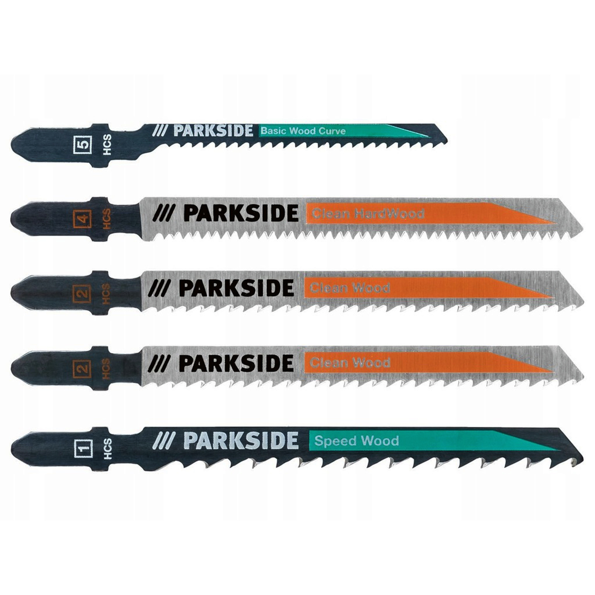 تیغه اره عمودبر پارکساید مدل PSTZ 3 A1 مجموعه 5 عددی