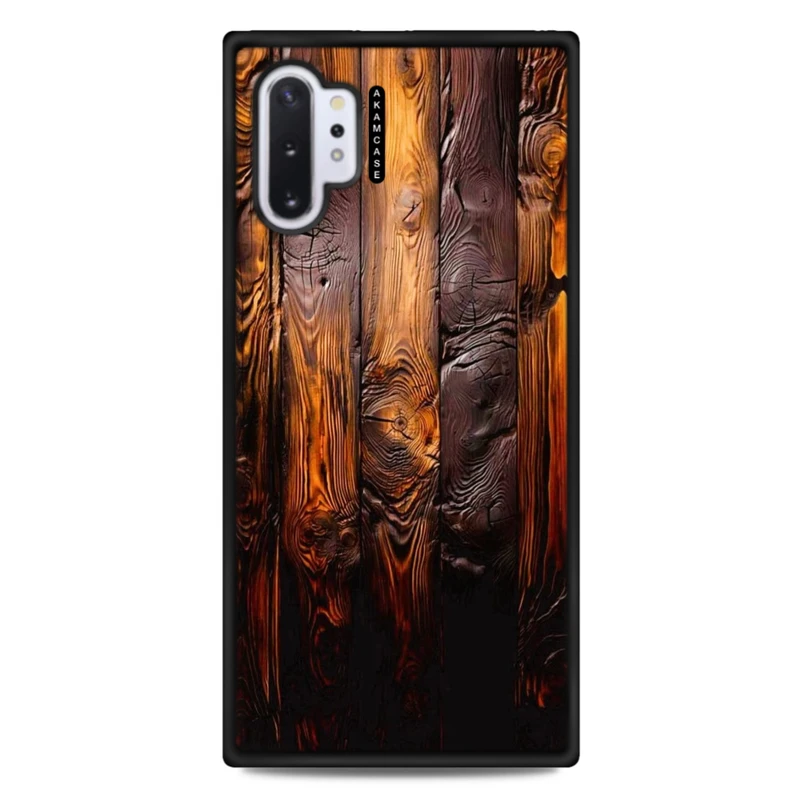 کاور آکام مدل AMC-WSGN10P-WOOD-14 مناسب برای گوشی موبایل سامسونگ Galaxy Note 10 Plus