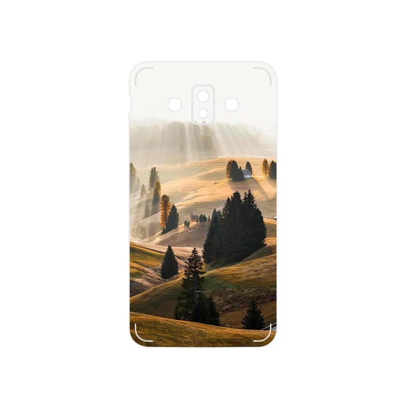 برچسب پوششی ماهوت مدل Foggy Plain مناسب برای گوشی موبایل سامسونگ Galaxy J7 Duo