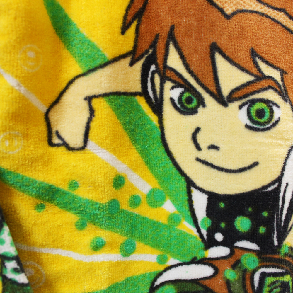 حوله پالتویی کودک ماهان طرح بن تن سایز 90 سانتی متر