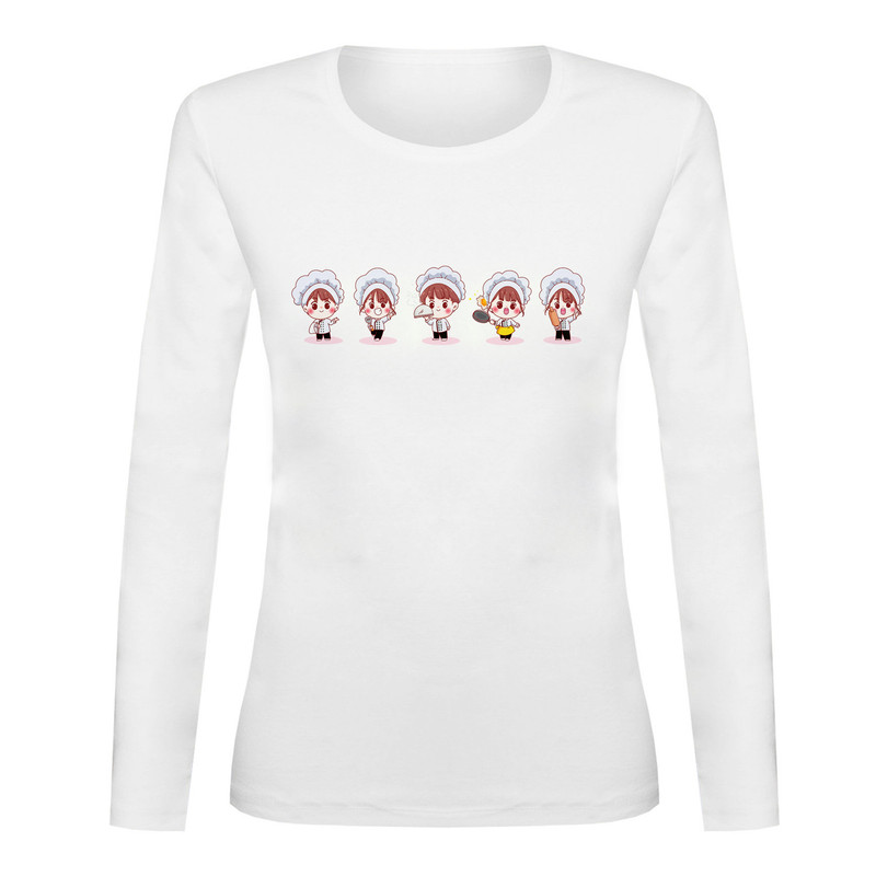 تی شرت آستین بلند زنانه مدل TB01-19