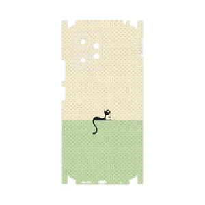 MAHOOT Minimal Internet Cat Icon-FullSkin Cover Sticker for Xiaomi Redmi Note 12 4G