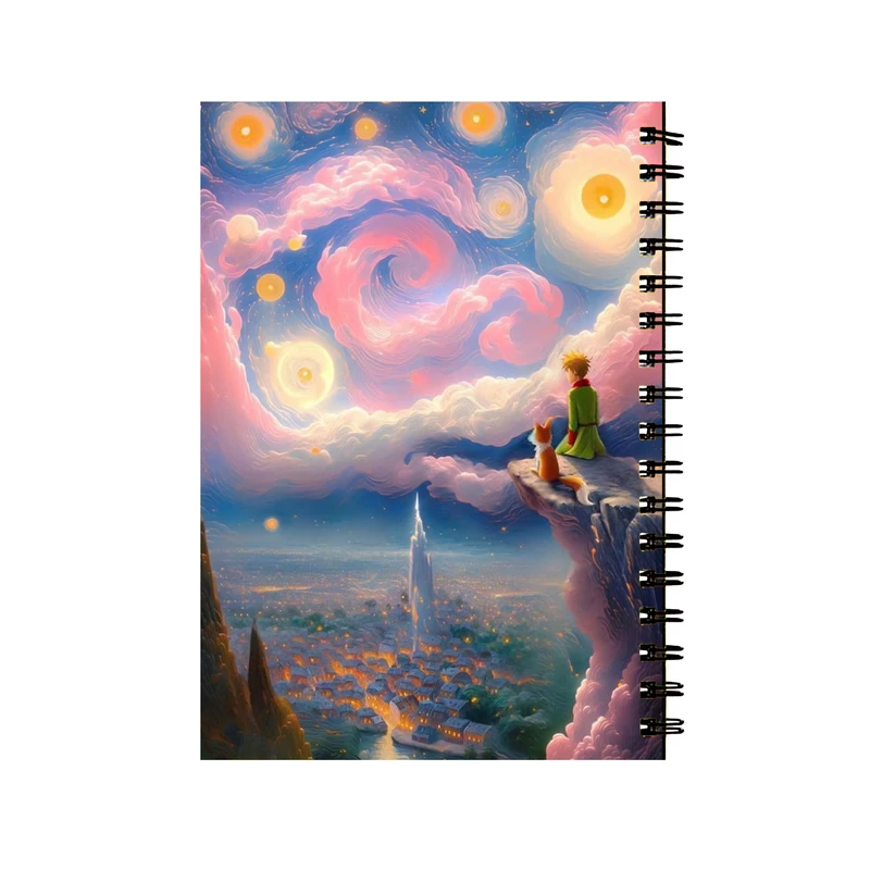 دفتر مشق 50 برگ طرح نقاشی شازده کوچولو کد 646