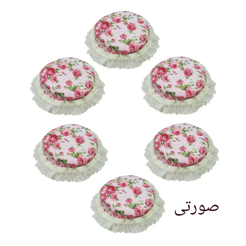 دستگیره اجاق گاز مدل پرگل کد 030 بسته 6 عددی