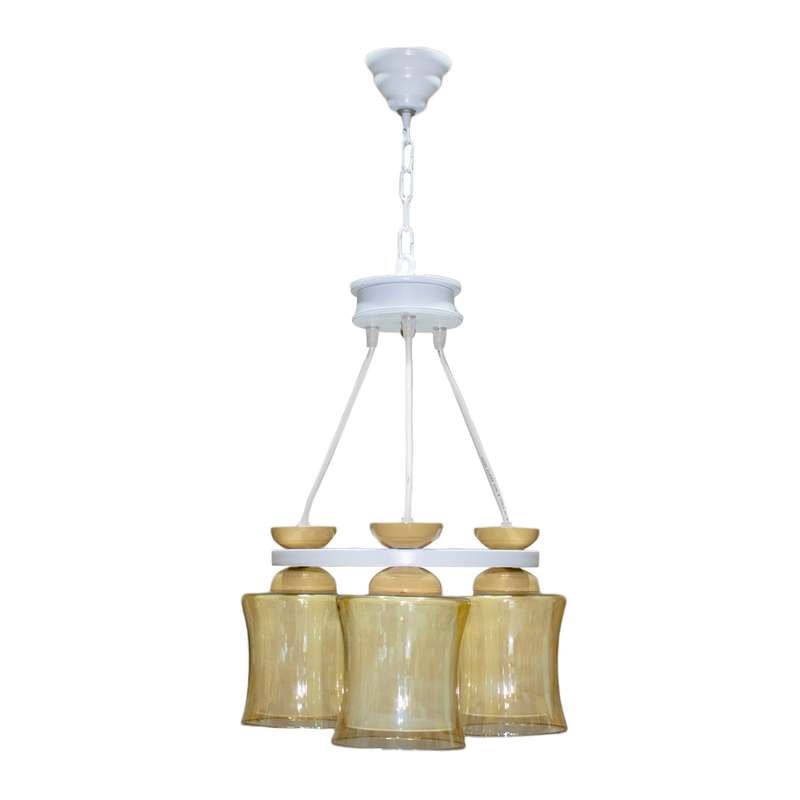 لوستر 3 شعله چوبینه کد C132/3