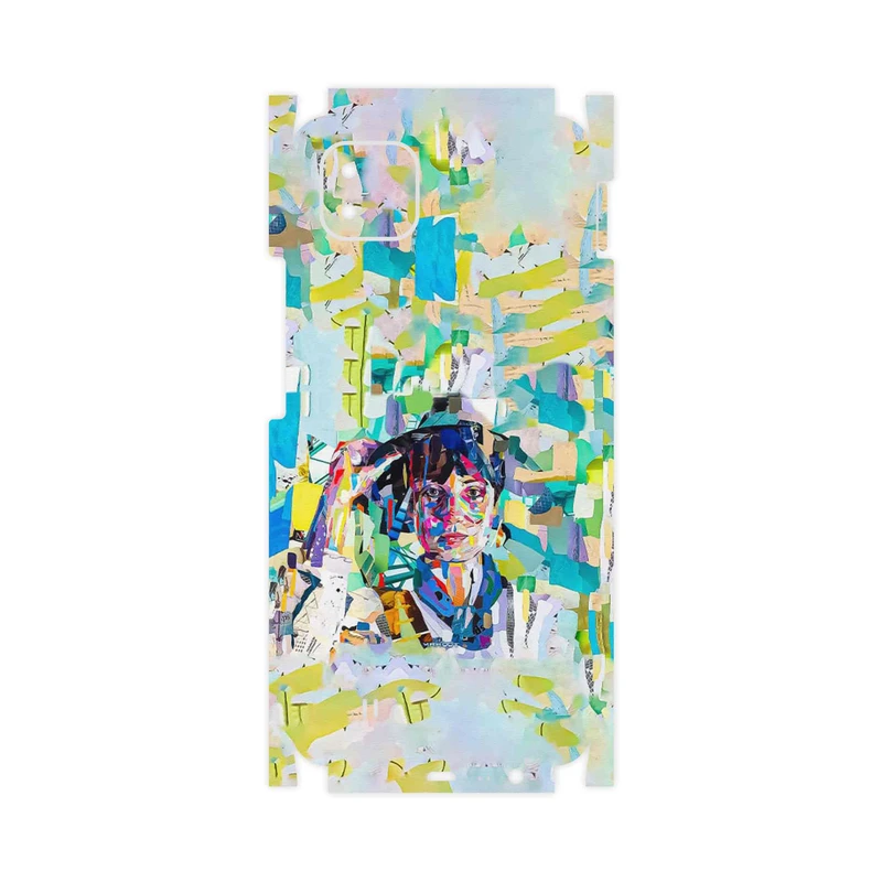 برچسب پوششی ماهوت مدل Collage of Women Portrait 1-FullSkin مناسب برای گوشی موبایل ریلمی C11 2021