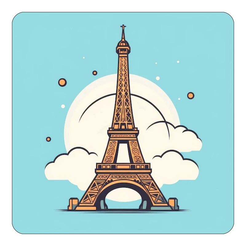 مگنت کاکتی طرح پاریس Paris مدل mp56717