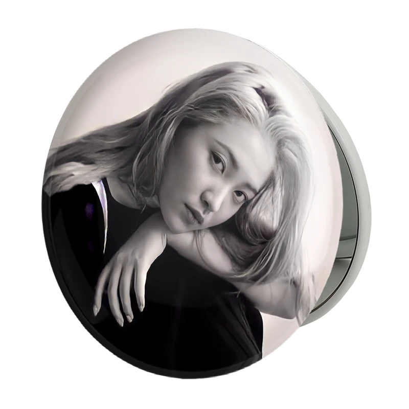 آینه جیبی خندالو طرح یری گروه رد ولوت Red Velvet مدل تاشو کد 19608 