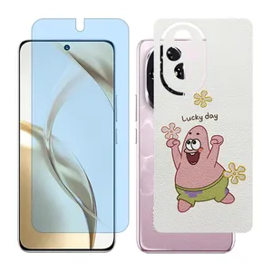 Glass Together model Anti blue screen protector suitable for Honor 200 mobile phone with back cover sticker