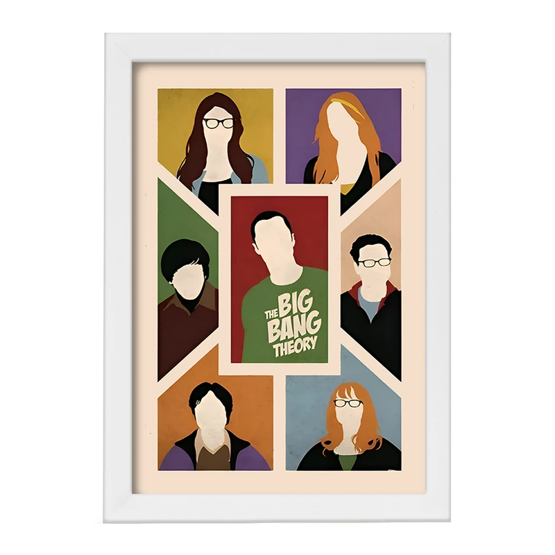تابلو خندالو مدل تئوری بیگ بنگ کد F10540