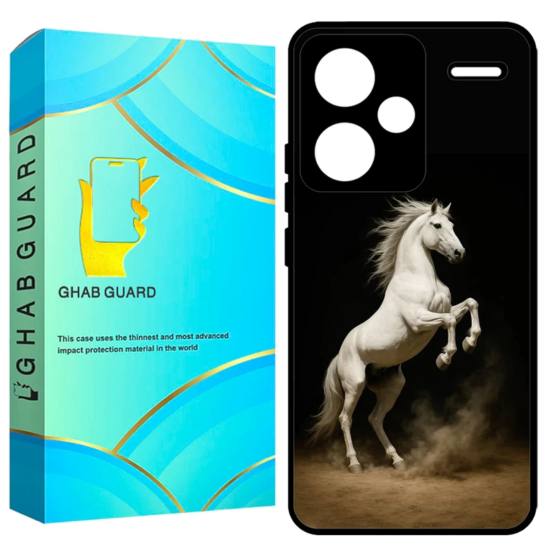 کاور قاب گارد طرح اسب مدل GCHPN13PL مناسب برای گوشی موبایل شیائومی Redmi Note 13 Pro Plus