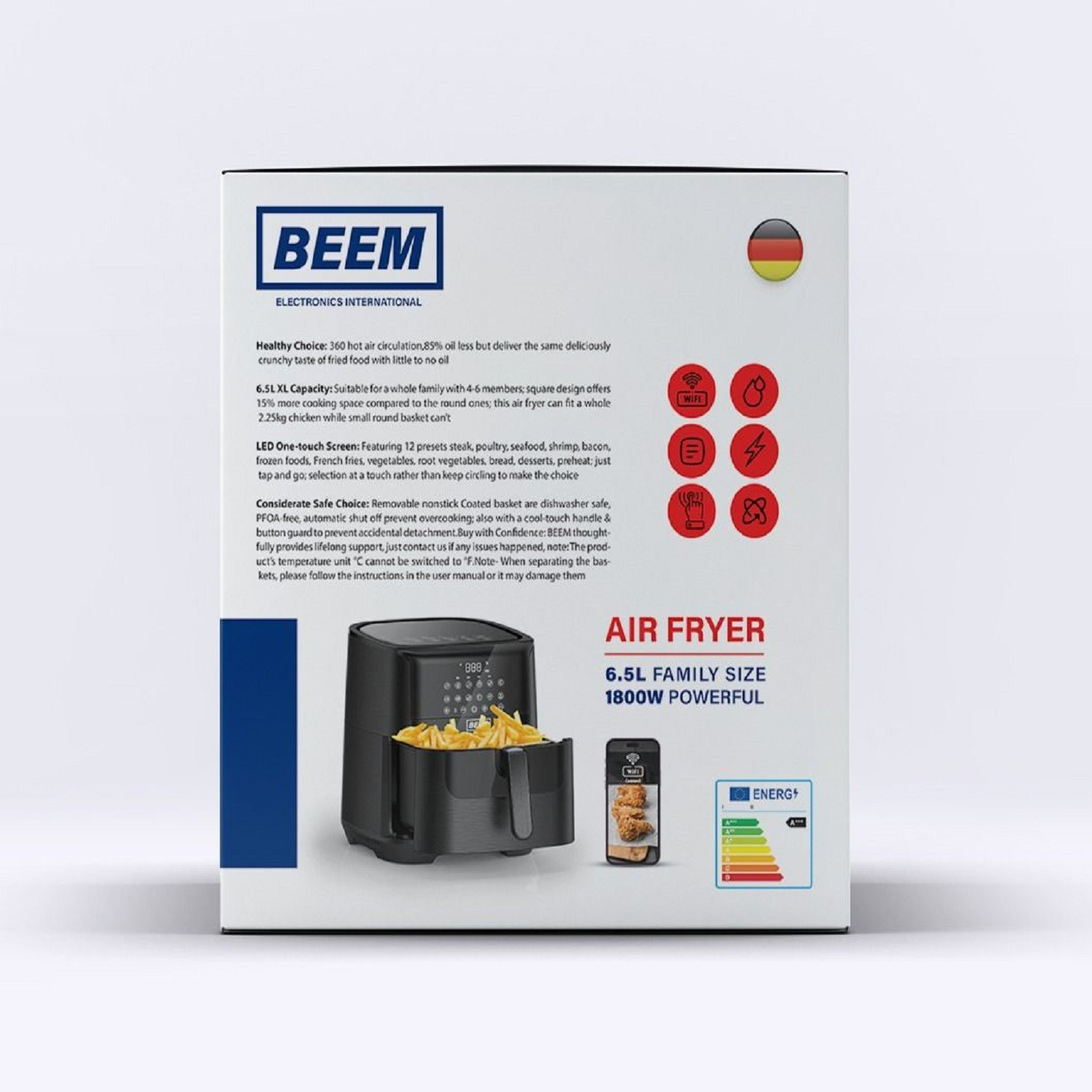 سرخ کن بدون روغن بیم مدل 7015AF سرخ کن بدون روغن بیم مدل 7015AF