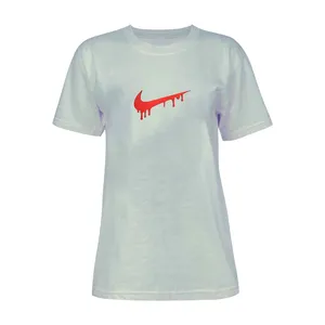 تی شرت آستین کوتاه زنانه کد A73  رنگ طوسی